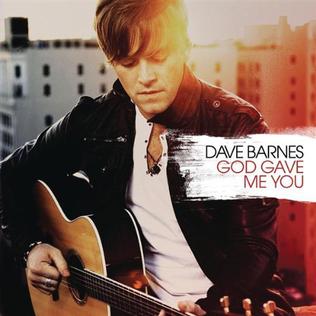 Dave Barnes — God Gave Me You cover artwork
