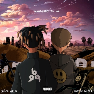 Juice WRLD & Justin Bieber — Wandered To LA cover artwork