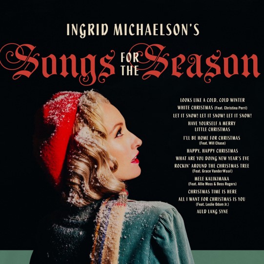 Ingrid Michaelson ft. featuring Grace VanderWaal Rockin' Around the Christmas Tree cover artwork