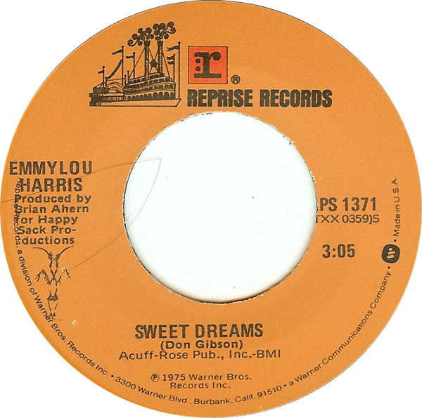 Emmylou Harris — Sweet Dreams cover artwork