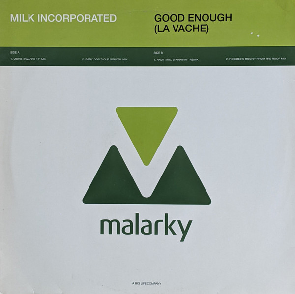 Milk Incorporated — Good Enough cover artwork