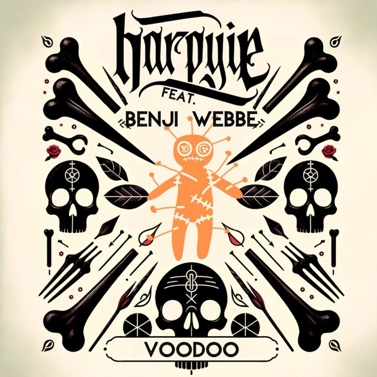 Harpyie featuring Benji Webbe — Voodoo cover artwork