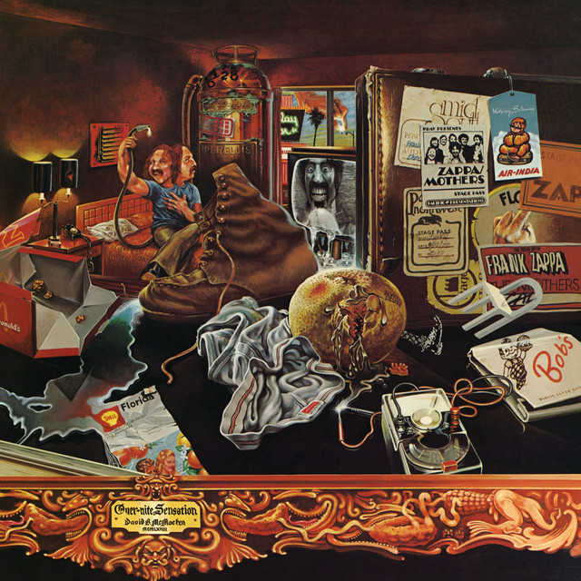Frank Zappa Over-Nite Sensation cover artwork