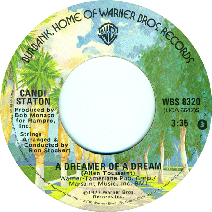 Candi Staton — A Dreamer of a Dream cover artwork