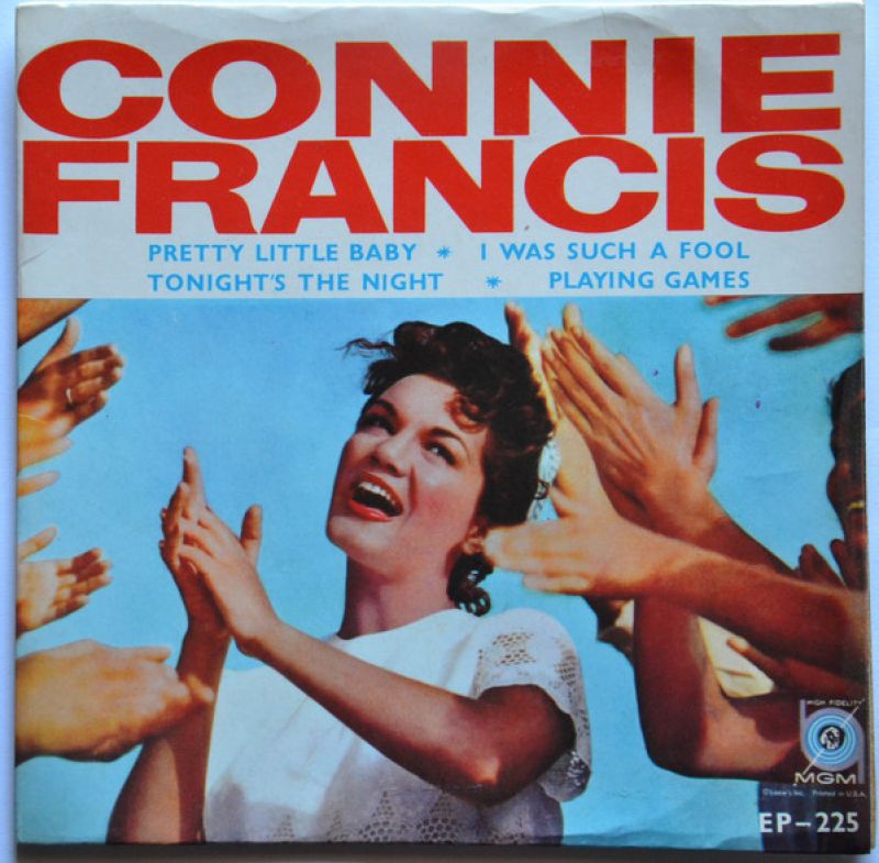 Connie Francis — Pretty Little Baby cover artwork