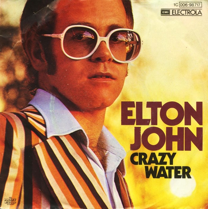 Elton John — Crazy Water cover artwork