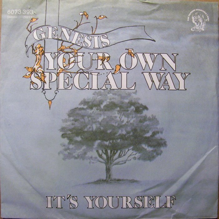 Genesis — Your Own Special Way cover artwork