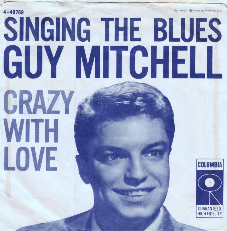 Guy Mitchell — Singing The Blues cover artwork