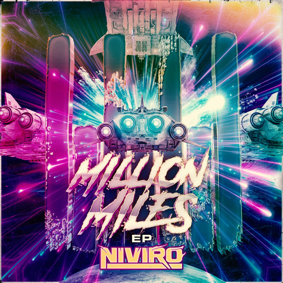 NIVIRO Million Miles (EP) cover artwork
