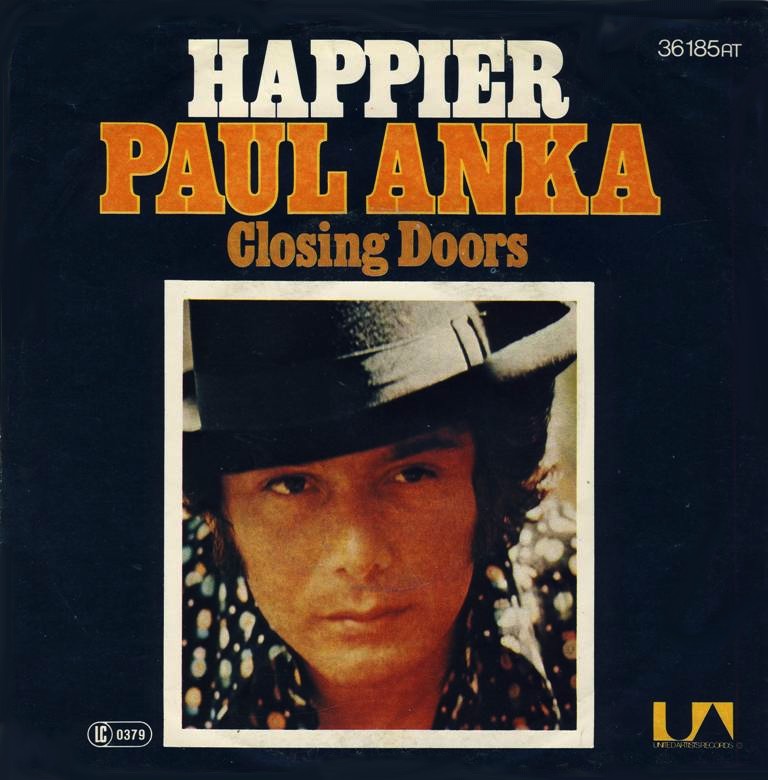 Paul Anka — Happier cover artwork