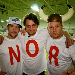 Thomas Numme featuring Dansken &amp; Fingern — Gutta på skauen cover artwork
