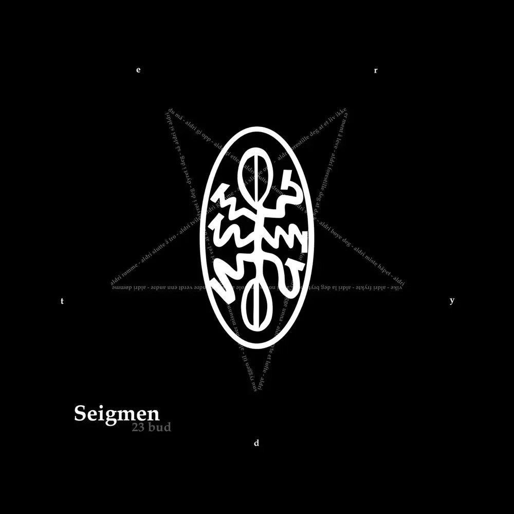 Seigmen — (Dyret) 23 bud cover artwork