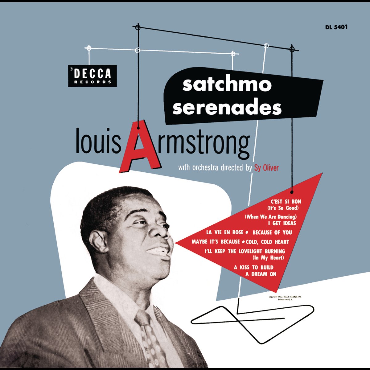 Louis Armstrong Satchmo Serenades cover artwork