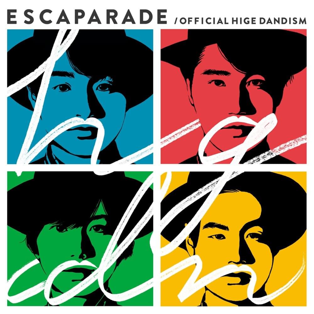 Official HIGE DANdism Escaparade cover artwork