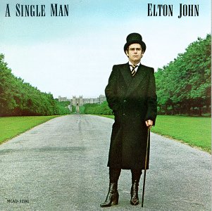 Elton John A Single Man cover artwork