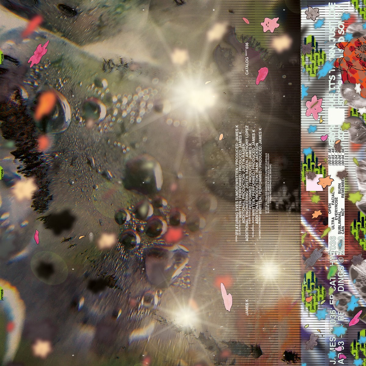 James K featuring Yves Tumor — Open cover artwork