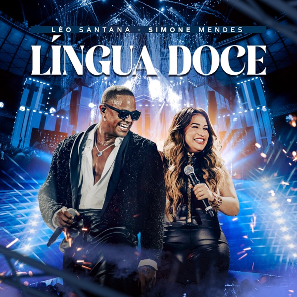 Léo Santana featuring Simone Mendes — Língua Doce (Ao Vivo) cover artwork