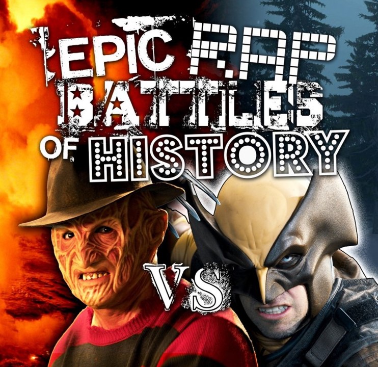 Epic Rap Battles of History — Freddy Krueger vs Wolverine cover artwork