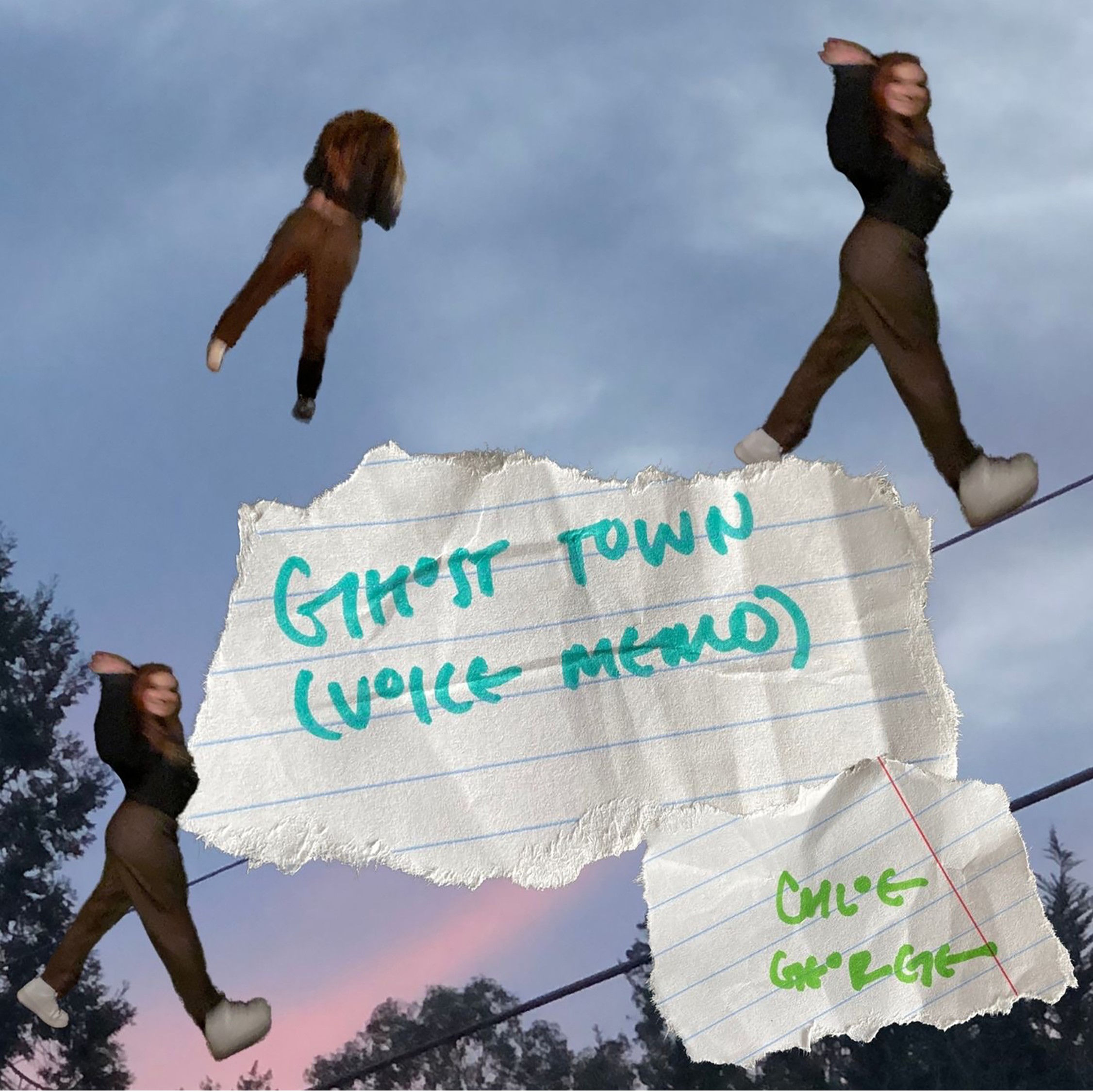 Chloe George — ghost town (voice memo) cover artwork