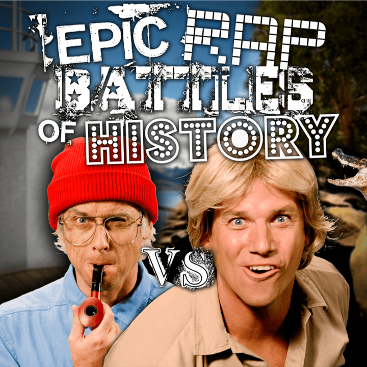 Epic Rap Battles of History — Jacques Cousteau vs Steve Irwin cover artwork