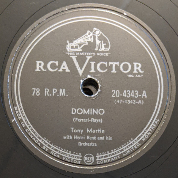 Tony Martin — Domino cover artwork
