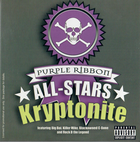 Purple Ribbon All Stars — Kryptonite (I&#039;m On It) cover artwork