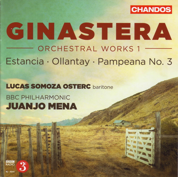 Alberto Ginastera — Pampeana No. 3 cover artwork