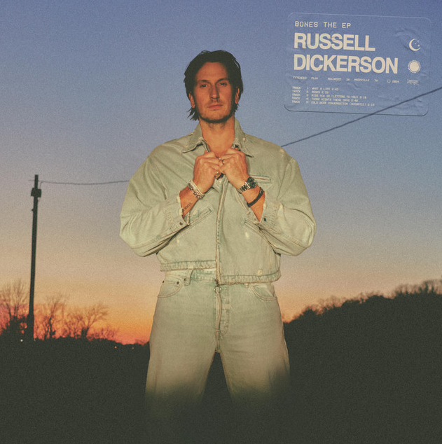 Russell Dickerson Bones The EP cover artwork