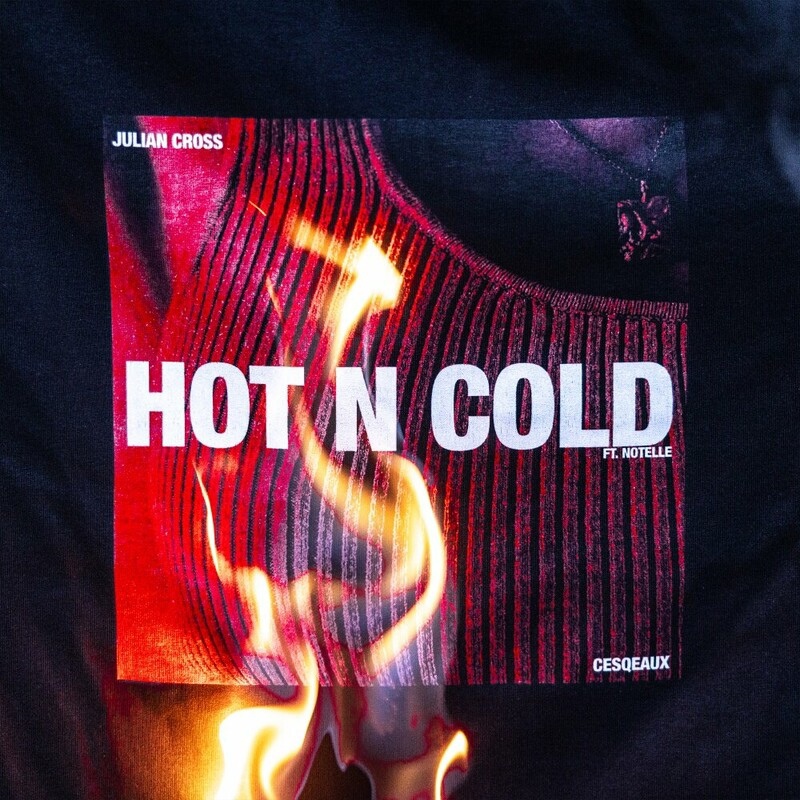 Julian Cross & CESQEAUX featuring Notelle — Hot N Cold cover artwork