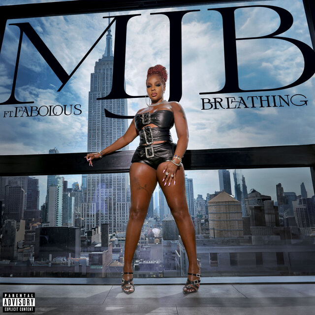 Mary J. Blige featuring Fabolous — Breathing cover artwork
