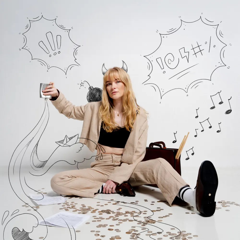Synne Sørgjerd Beige, tam og middels mann - EP cover artwork