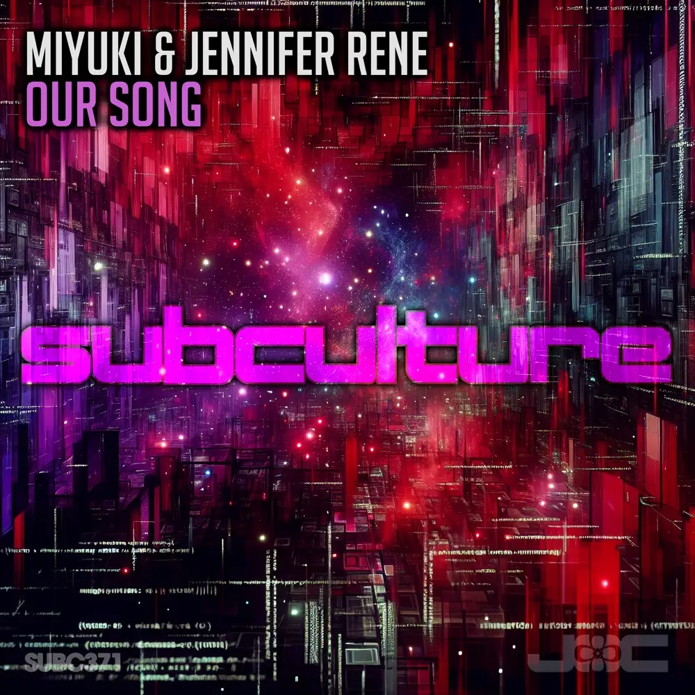 MIYUKI & Jennifer Rene — Our Song cover artwork