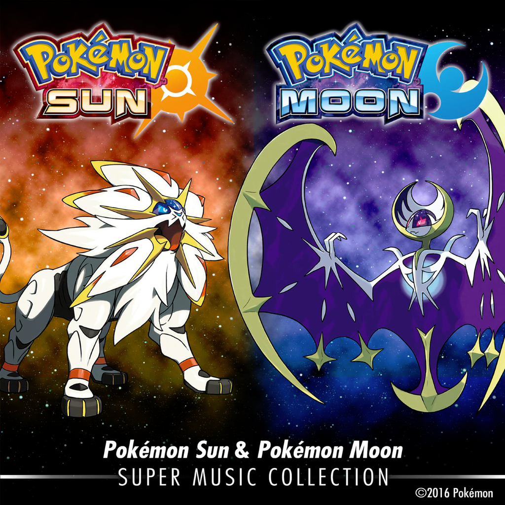 The Pokémon Company Pokémon Sun &amp; Pokémon Moon: Super Music Collection cover artwork