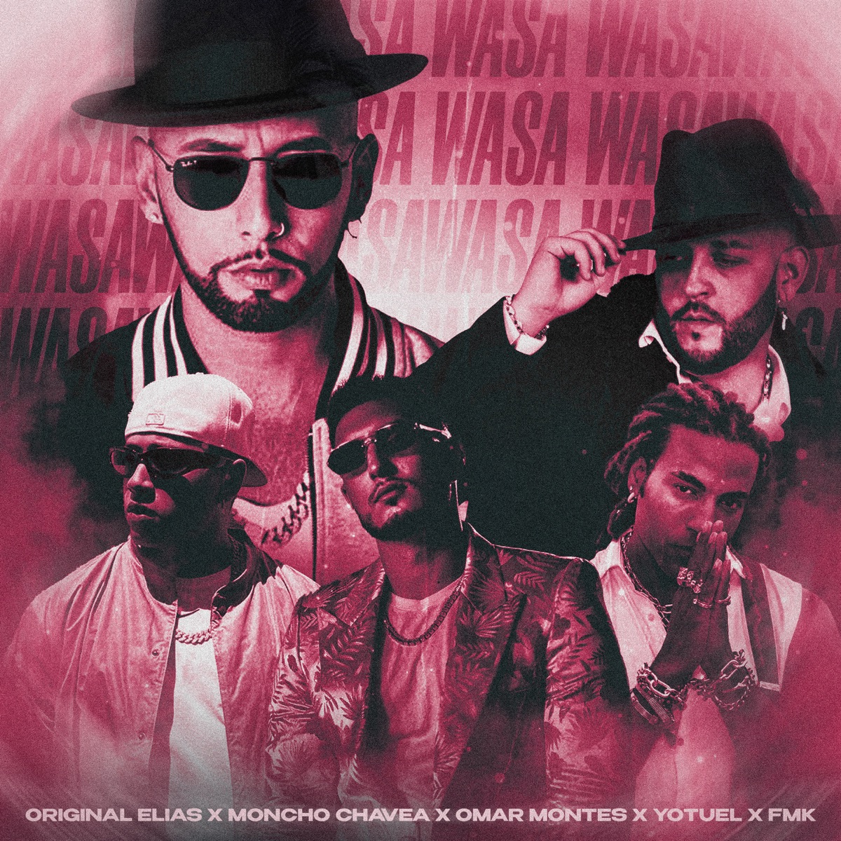 Original Elias, Moncho Chavea, Omar Montes, Yotuel, & FMK — WASA WASA cover artwork