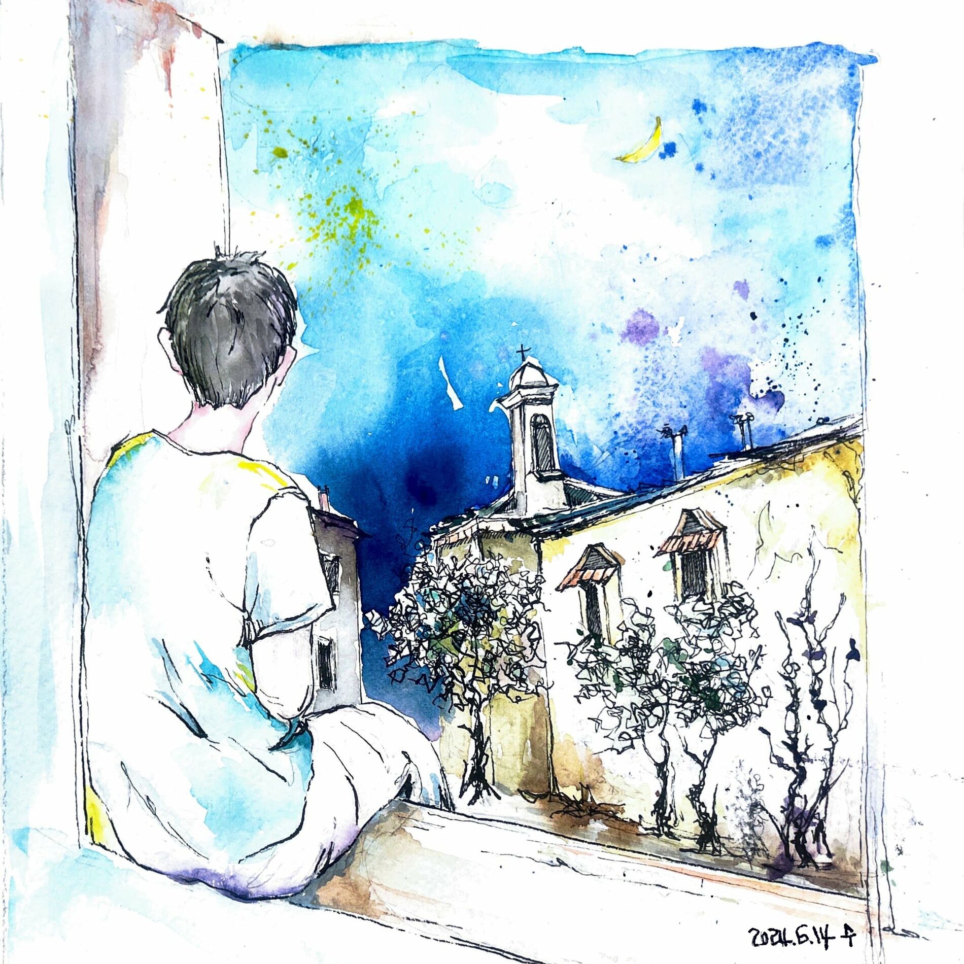 Vincent Blue — Rain On Me cover artwork