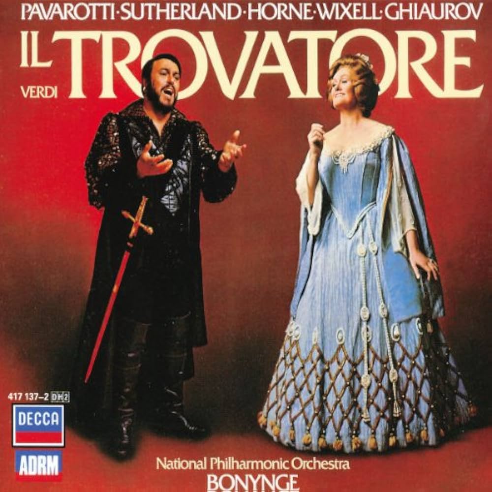 Giuseppe Verdi Il Trovatore cover artwork