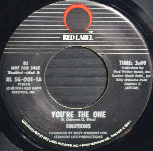 The Emotions — You&#039;re the One cover artwork