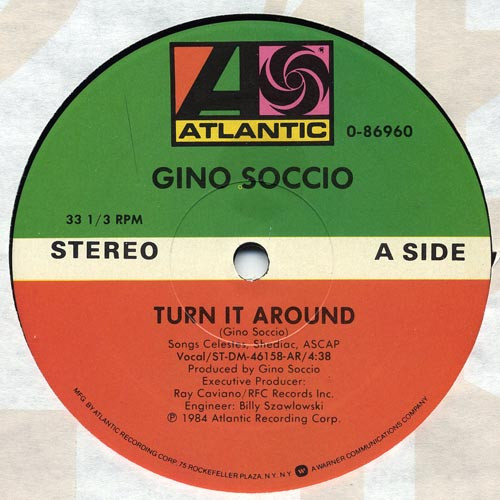 Gino Soccio — Turn It Around cover artwork