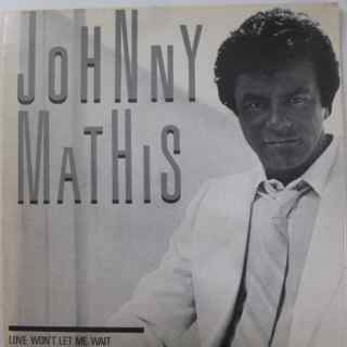 Johnny Mathis & Deniece Williams — Love Won&#039;t Let Me Wait cover artwork