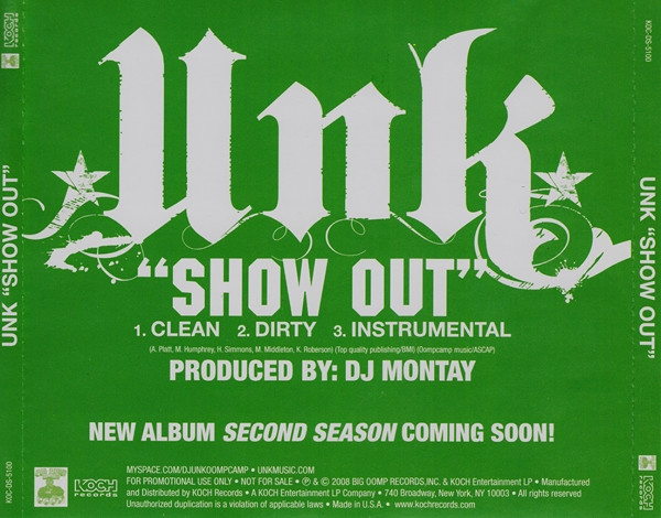 Unk — Show Out cover artwork