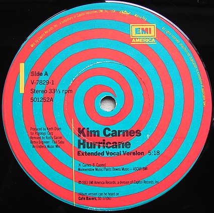 Kim Carnes — Hurricane cover artwork