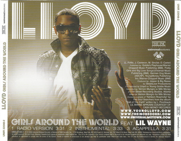 Lloyd featuring Lil Wayne — Girls Around The World cover artwork