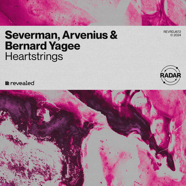 Severman, Arvenius, & Bernard Yagee — Heartstrings cover artwork