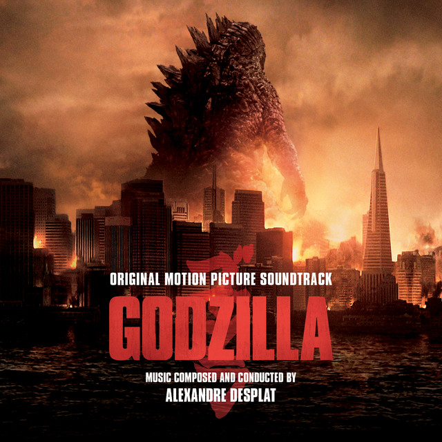 Alexandre Desplat Godzilla Original Soundtrack cover artwork