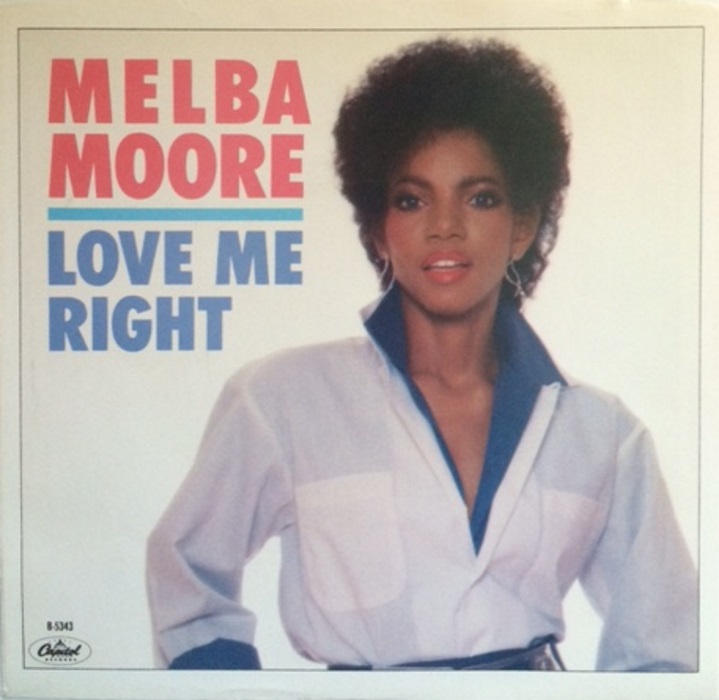 Melba Moore — Love Me Right cover artwork
