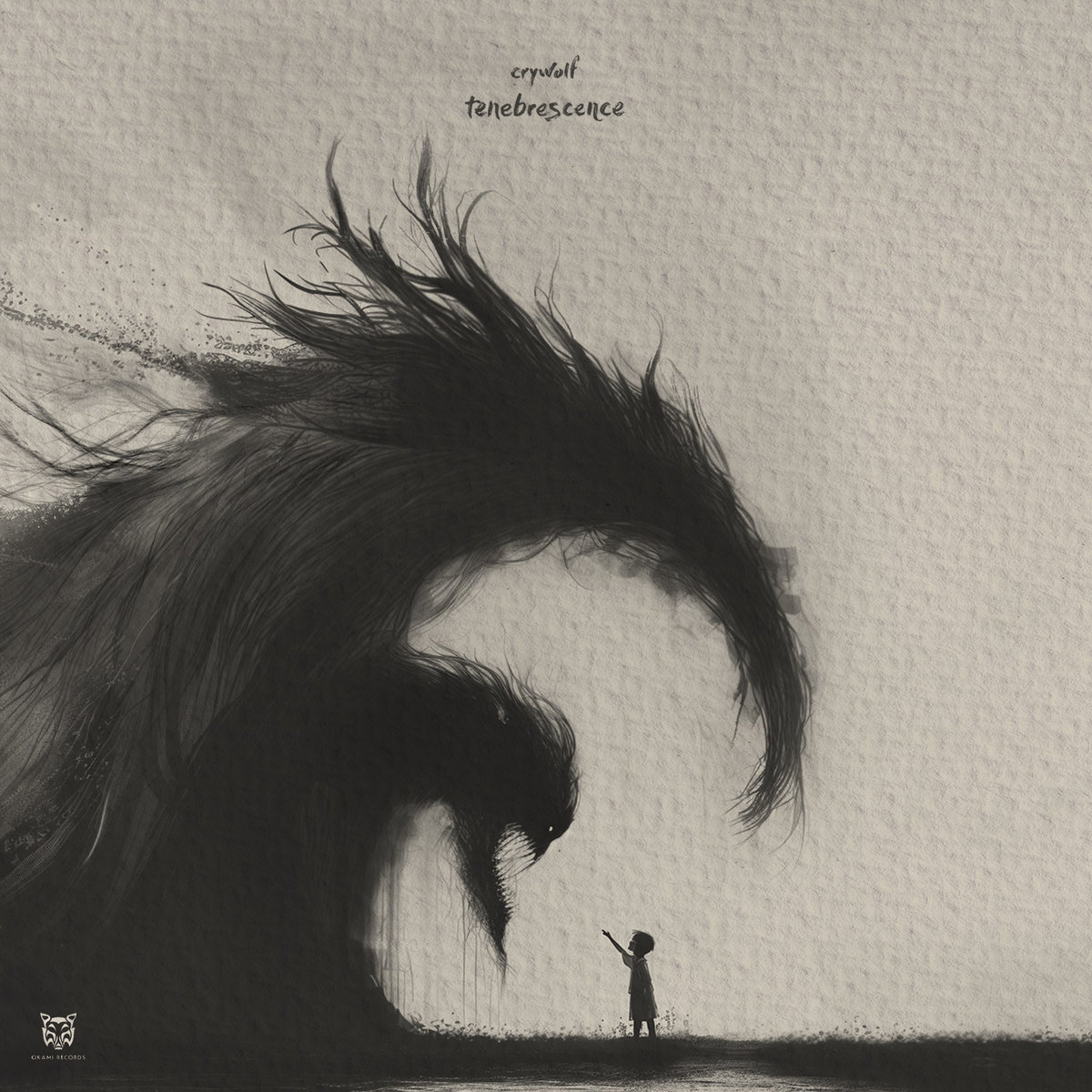 Crywolf featuring emalyn — tenebrescence cover artwork