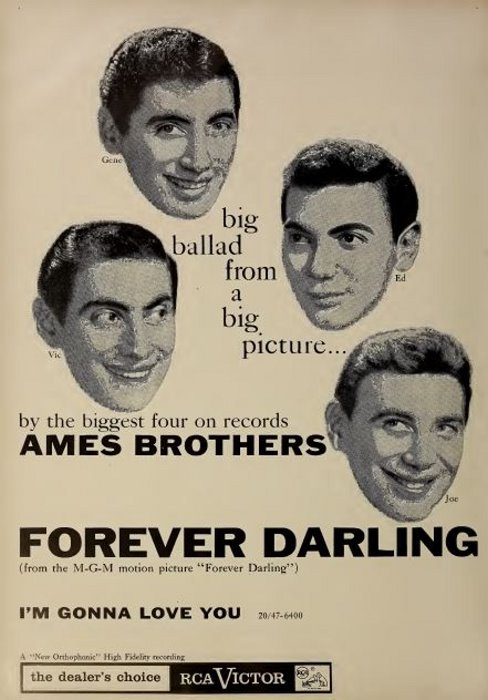The Ames Brothers — Forever Darling cover artwork