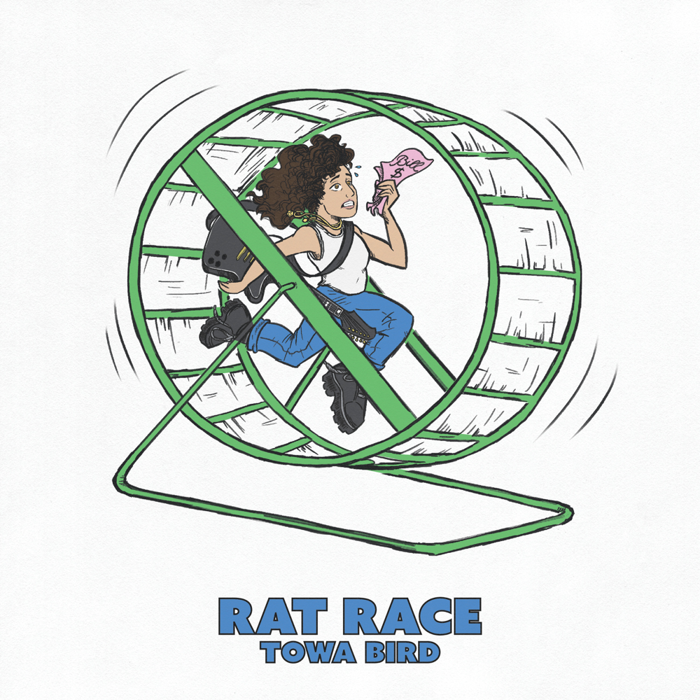 Towa Bird — Rat Race cover artwork