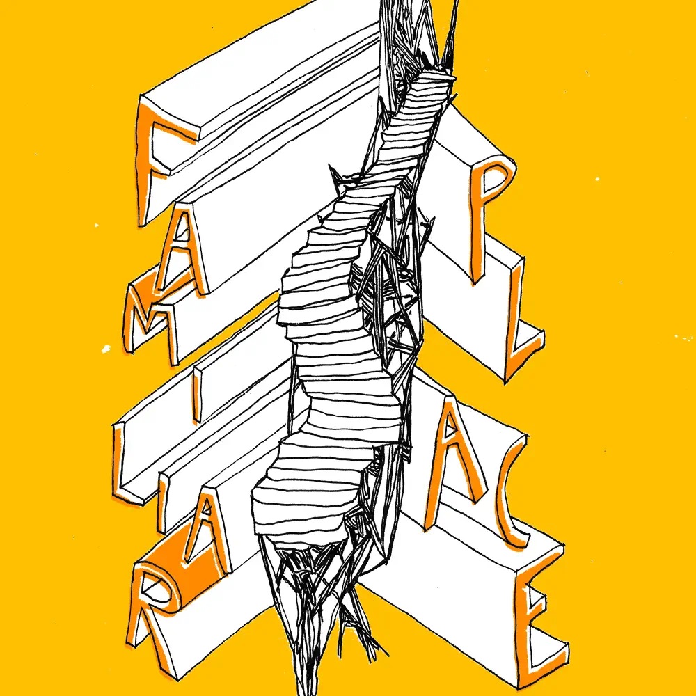 Neighbours Burning Neighbours — Familiar Place cover artwork