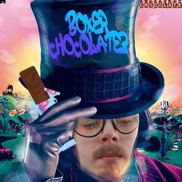Boxer Chocolatez featuring KING KA¢HING — Chocolate cover artwork